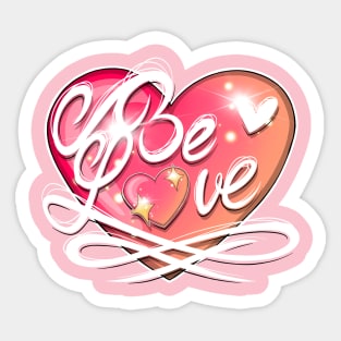 Be Love Reva Prisma Heart emoji Sticker